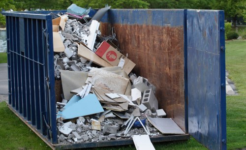 Professional team performing home clearance in Barnes
