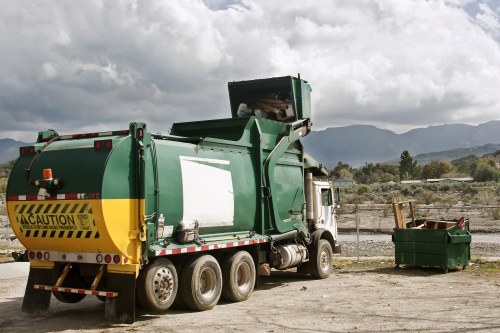 Variety of items being cleared from a home